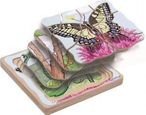 Развивающий Пазл "Мотылек"