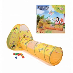 Треугольный игровой домик, туннель, 100 шаров (Ching-Ching, CBH-22)