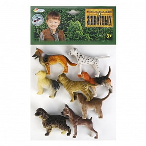 Набор из 8-и собак, 8 см. (Играем Вместе, HB306-8sim)