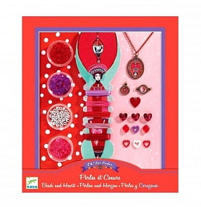 Набор для детского творчества - Сердечки (Djeco, 09803k)