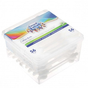 Ватные палочки, 56 штук (Canpol babies, 220616009)