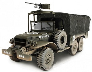 Коллекционная модель - американский грузовик 6X6 1.5 Ton Cargo Truck, 1:32 (Unimax, 81022_md)