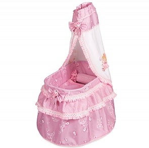 Кроватка с балдахином из серии Мария, 60 см (DeCuevas, 51023)