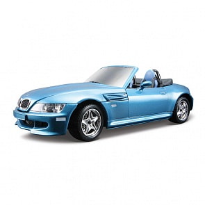 Металлическая  сборная машинка BMW M Roadster. 1996 г. (BBURAGO, 18-25043)