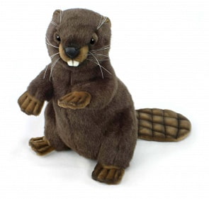 Мягкая игрушка – Бобер, 29 см (Hansa, 3355-hns)