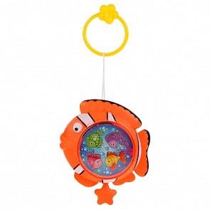 Развивающая заводная погремушка - Рыбка (Умка, B1145792-R)