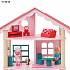 Трехэтажный домик для куклы с 14 предметами мебели - Роза Хутор  - миниатюра №3