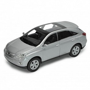 Игрушечная металлическая машина Lexus RX450H, масштаб 1:34-39 (Welly, 43641)