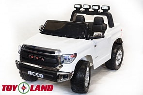 Электромобиль Toyota Tundra Mini белого цвета (ToyLand, JJ2266_белая)