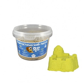 Фантастический песок, желтый, 0,5 кг (1toy, Т10257)