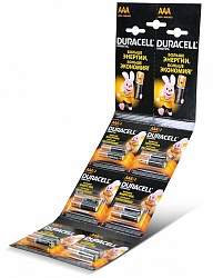 Батарейки Duracell, типоразмер ААA LR-03, мизинчиковые, 12 штук - миниатюра