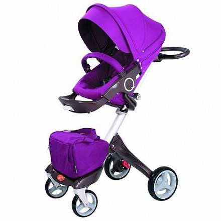 Детская коляска 2 в 1 - Nuovita Sogno, фиолетовая 