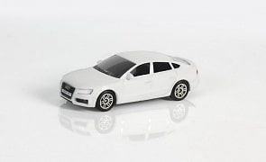 Металлическая машина - Audi A5, 1:64, белый (RMZ City, 344012S-WH)