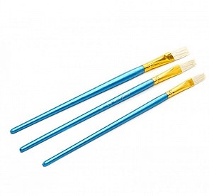 Кисти набор 3 штуки № 8, 10, 12, щетина, плоский профиль (Centrum, 84682)