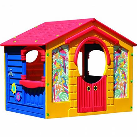 Детский пластиковый домик - Коттедж Marian Plast 560 