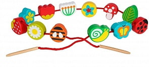 Шнуровка-фигурки – Полянка (Mapacha, 76805)