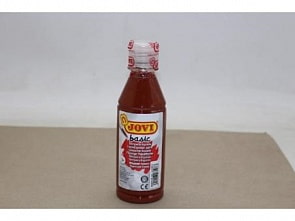 Гуашь школьная коричневая, 250 мл. в пластиковой бутылке (Jovi, 51312)