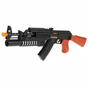 Автомат АК-47 свет, звук, вибрация, лазерный прицел (Играем вместе, B1141315-R) 