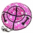 Санки надувные – Тюбинг RT Собачки на розовом, 118 см  - миниатюра №2