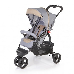 Коляска прогулочная Mira Lite (Jetem, JT005_Dark_Grey/Light_Brown)