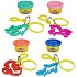 Игровой набор Play-Doh - Масса для лепки с 2-мя брелоками   - миниатюра №1