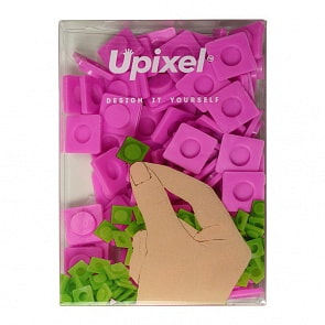 Пиксели большие WY-P001, цвет фуксия (Upixel, 80102U)