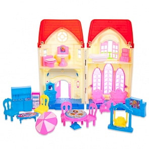 Дом В гостях у куклы, с аксессуарами (ABtoys, PT-00498)