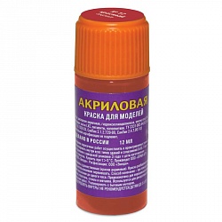 Краска красная (Zvezda, 12-АКР) - миниатюра