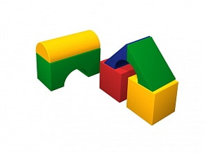 Мягкий конструктор - Теремок мини (Romana, ДМФ-МК-06.90.04)