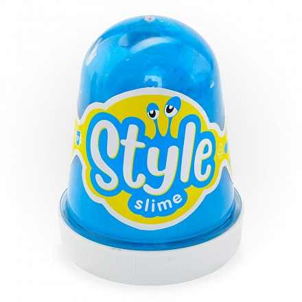 Style Slime голубой с ароматом тутти-фрутти, 130 мл 