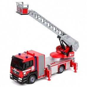 Инерционная пожарная машина, свет, звук (Технопарк, 13111sim)