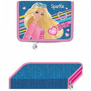 Пенал на молнии «Барби» с дополнительным карманом (Играем вместе, 15PC-01-MBAJsim)