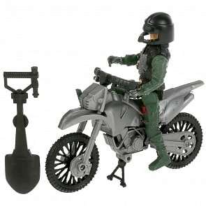 Набор солдатиков с оружием и аксессуарами - Военные (Играем Вместе, 1409Y157-R)