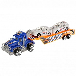 Автовоз инерционный с машинками (B1853142) (ассортимент)