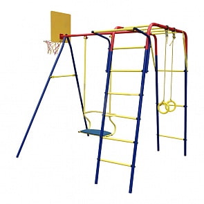 Детский спортивный комплекс Пионер-дачный Юла ТК, с металлическими качелями (Пионер, СГ000001530)