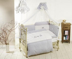 Балдахин - Orsetti, grey/white (Feretti, 00-0010193_grey/white)