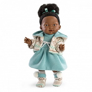 Кукла Валерия мулатка 28 см (Llorens Juan, S.L. L 28019veg)