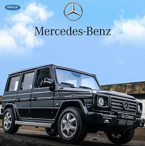 Модель машины - Mercedes-Benz G-Class, масштаб 1:24 (Welly, 24012) Модель машины - Mercedes-Benz G-Class, масштаб 1:24 (Welly, 24012)