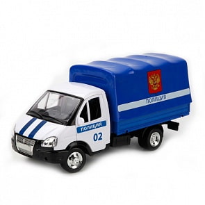 Инерционная машина Газель - Полиция со светом и звуком (Технопарк, Z560-H11006-R)