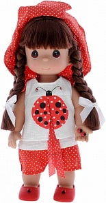 Кукла Precious Moments - Горошинка, брюнетка, 30 см (The Doll Maker, 4452-p)