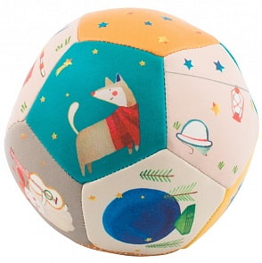 Мягкий мячик – Веселые друзья (Moulin Roty, 659510)