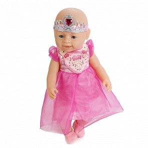 Интерактивный пупс, пьет и писает, с аксессуарами, 43 см (1612O586)