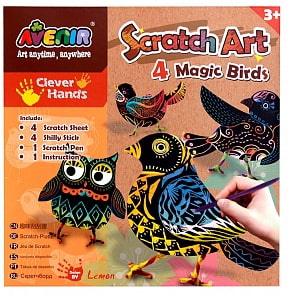 Набор для гравировки Волшебные птички (Avenir, CH1319)