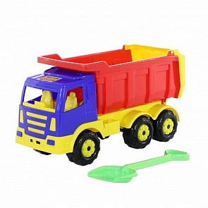 Автомобиль-самосвал Премиум + лопата большая (Полесье, 9844) (ассортимент)