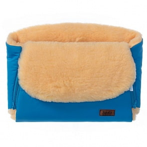 Муфта меховая для коляски Nuovita Vichingo Pesco Marino/Морской (Nuovita, NUO-mVICP_2152)