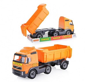 Автомобиль-самосвал Volvo с полуприцепом (Полесье, 58393)