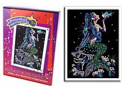 Мозаика из пайеток Русалочка (Волшебная мастерская, 017вм) - миниатюра