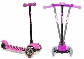 Самокат 3-х колесный Glider mini pink (6496RT)