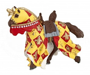 Фигурка Конь красного арбалетчика (Papo, 39754_papo)