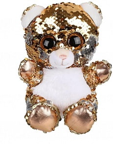 Игрушка из пайеток – Мишка, 15 см (Fluffy Family, 681681)